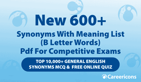 Important 1000 Words with Meaning, PDF For Competitive Exams