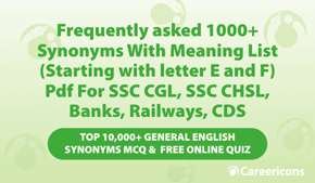 1000+ Most Asked English Vocabulary Words For All Bank Exams