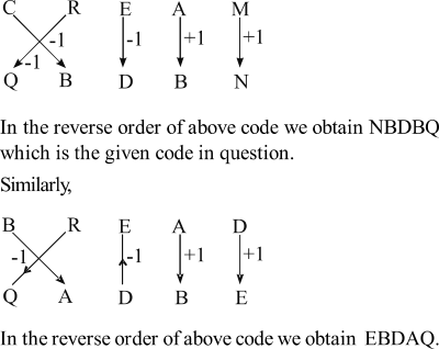 coding and decoding verbal reasoning competitive exam mcq 2 4 q22