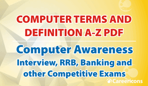1000+ Glossary of Computer Terms & Definition PDF & MCQ Quiz
