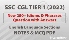 New 100+ Idioms And Phrases Questions PDF For SSC CGL Exam