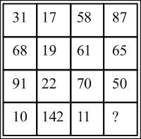 number puzzle test verbal reasoning competitive exam mcq 6 3a6 q9