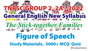 The Stick Together Families - Figure of Speech MCQ PDF TNPSC