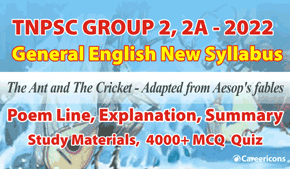 The Ant And The Cricket Poem Lines, Summary, Explanation PDF