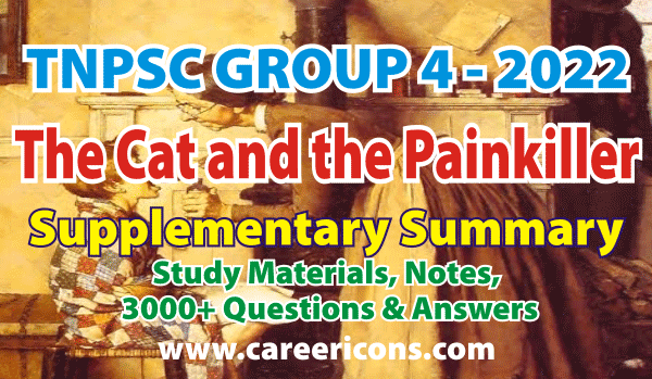 the-cat-and-painkiller-by-mark-twain-supplementary-english-section-mcq-pdf-tnpsc-group-2-2a-prelims-exam