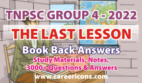 The Last Lesson Book Back Answers and Glossary MCQ PDF TNPSC