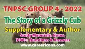 The Story of a Grizzly Cub - Author Details MCQ PDF TNPSC G2