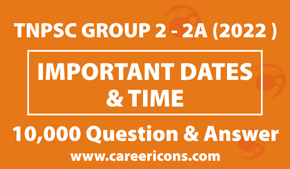 TNPSC Group 2 2022 Recruitment - Exam Date & Hall Ticket PDF