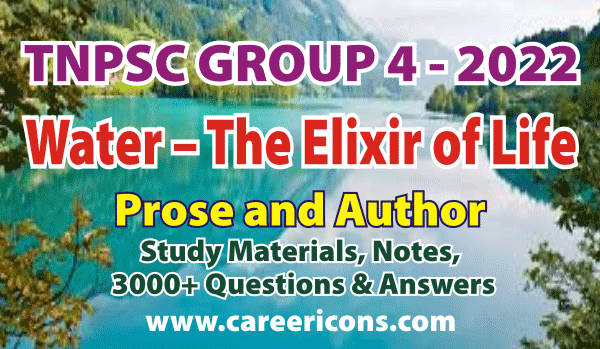 water-the-elixir-of-life-by-sir-c-v-raman-prose-engish-section-mcq-pdf-tnpsc-group-2-2a-prelims